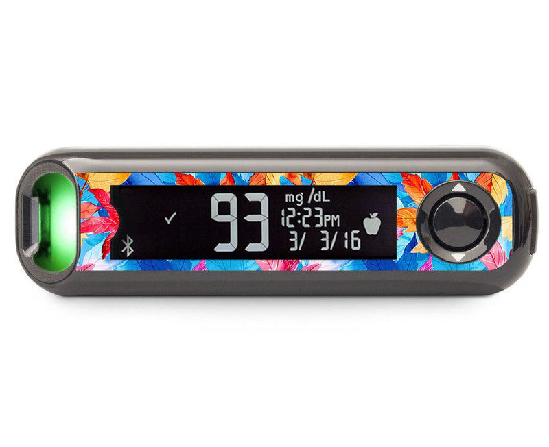 Autumn Leaves Bayer Contour© Next One Glucometer Autumn Leaves Bayer Contour© Next One Glucometer