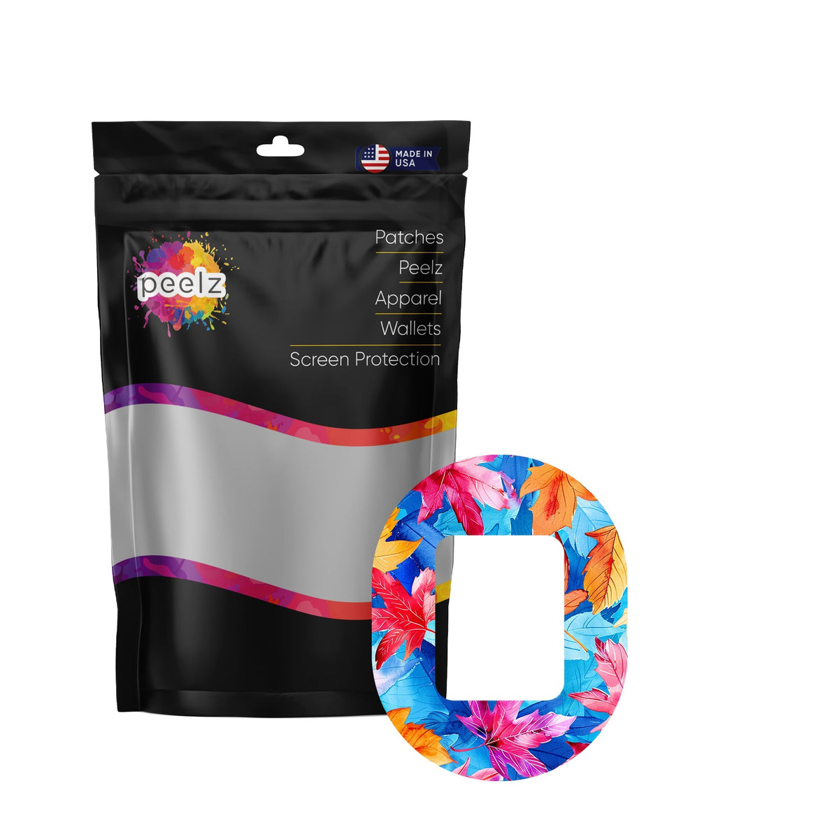 Autumn Leaves Tandem Mobi Patch Tape - Pump Peelz Autumn Leaves Tandem Mobi Patch Tape - Pump Peelz