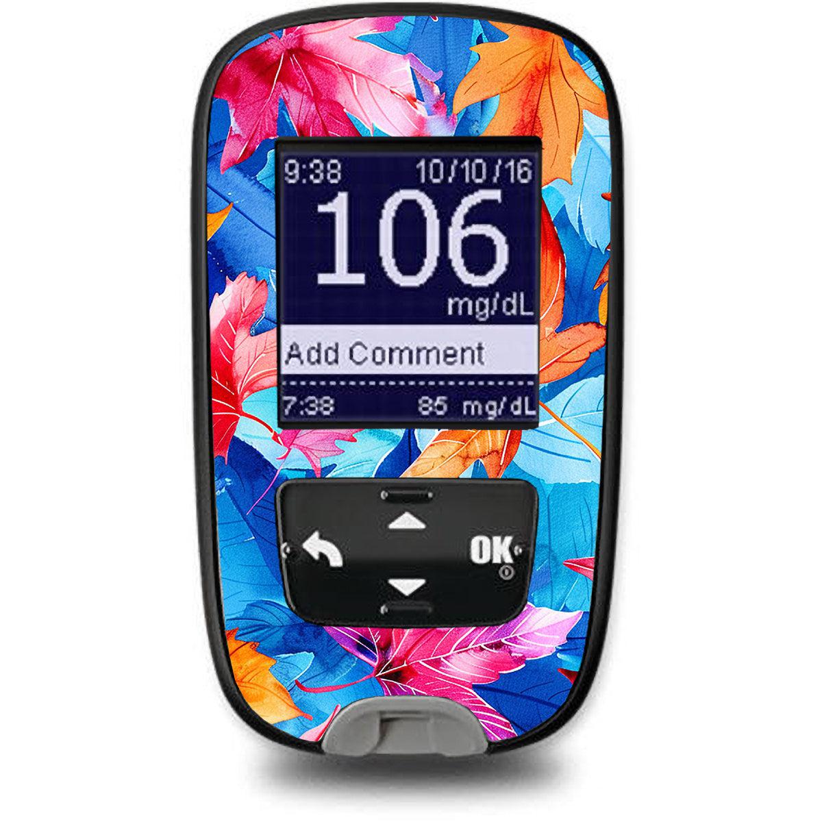 Autumn Leaves for the Accu-Chek Guide Glucometer Autumn Leaves for the Accu-Chek Guide Glucometer