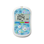 Azul Flowers for OneTouch Verio Flex Glucometer Azul Flowers for OneTouch Verio Flex Glucometer