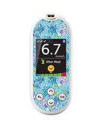Azul Flowers for OneTouch Verio Reflect Glucometer Azul Flowers for OneTouch Verio Reflect Glucometer