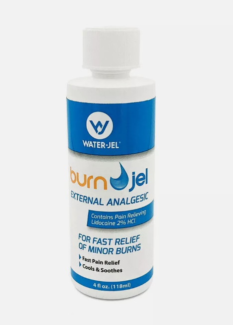 Water Jel Burn Jel Squeeze Bottle - 4 oz (24 Bottles/Case) Water Jel Burn Jel Squeeze Bottle - 4 oz (24 Bottles/Case)