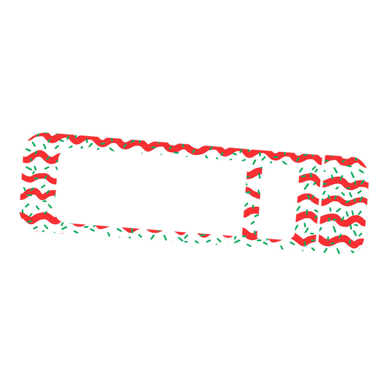 Christmas Icing Bayer Contour Next Glucometer Sticker - Pump Peelz Christmas Icing Bayer Contour Next Glucometer Sticker - Pump Peelz