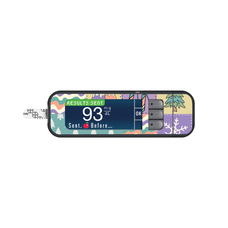 Après Ski Bayer Contour Next Glucometer Sticker - Pump Peelz Après Ski Bayer Contour Next Glucometer Sticker - Pump Peelz