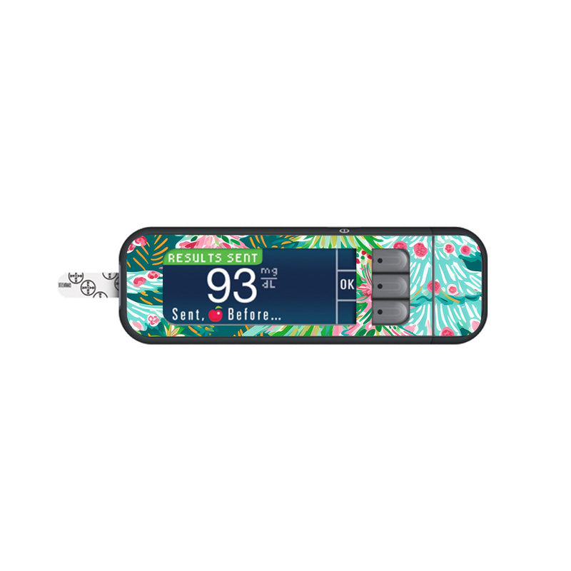 Festive Forest Bayer Contour Next Glucometer Sticker - Pump Peelz Festive Forest Bayer Contour Next Glucometer Sticker - Pump Peelz