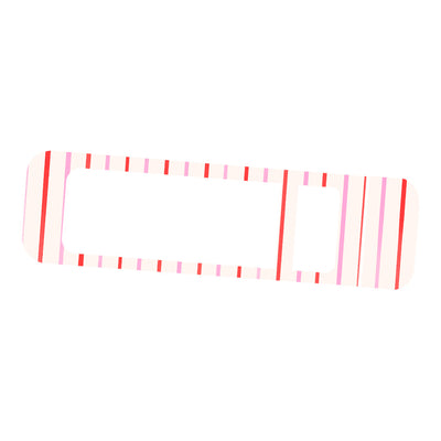 Peppermint Stripes Bayer Contour Next Glucometer Sticker - Pump Peelz Peppermint Stripes Bayer Contour Next Glucometer Sticker - Pump Peelz
