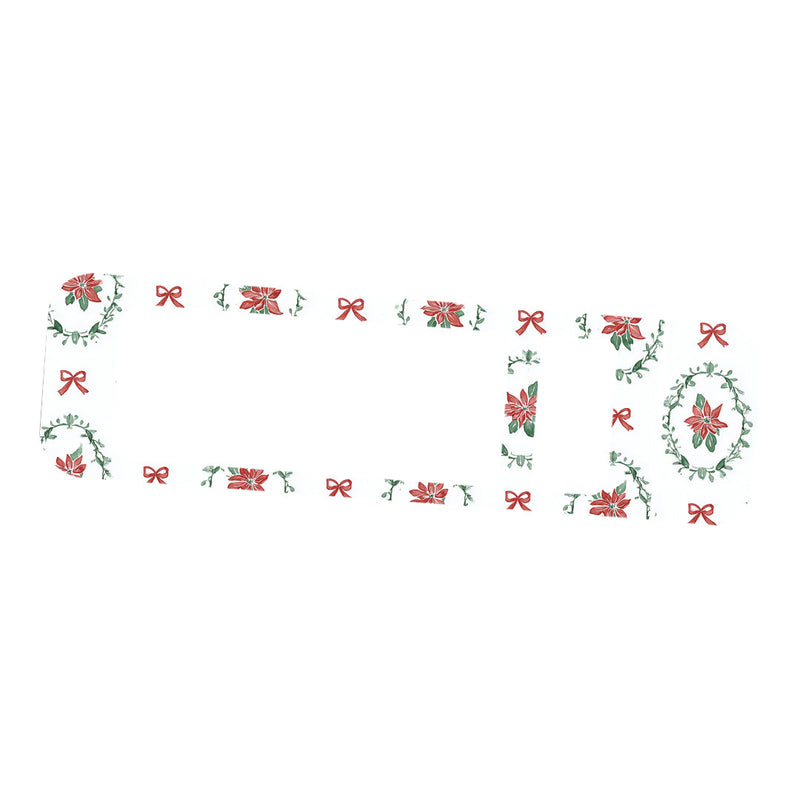 Poinsettia Parade Bayer Contour Next Glucometer Sticker - Pump Peelz Poinsettia Parade Bayer Contour Next Glucometer Sticker - Pump Peelz