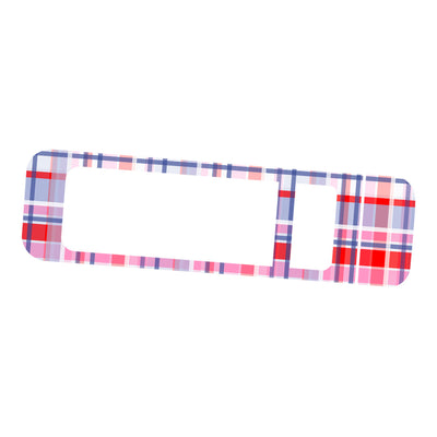 Party Plaid Bayer Contour Next Glucometer Sticker - Pump Peelz Party Plaid Bayer Contour Next Glucometer Sticker - Pump Peelz
