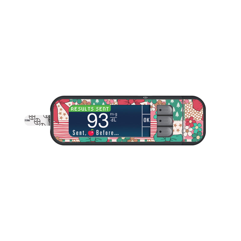 Merry Coquette Bayer Contour Next Glucometer Sticker - Pump Peelz Merry Coquette Bayer Contour Next Glucometer Sticker - Pump Peelz