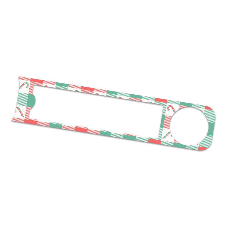 Peppermint Plaid Bayer Contour© Next One Glucometer Sticker - Pump Peelz Peppermint Plaid Bayer Contour© Next One Glucometer Sticker - Pump Peelz