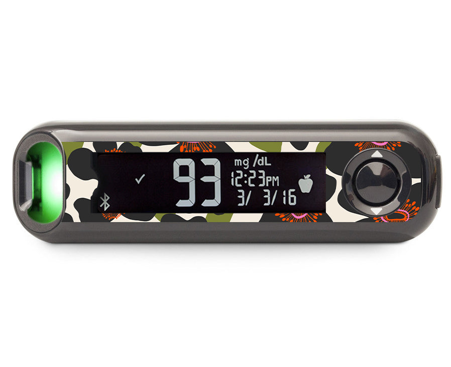 Petal Crush Bayer Contour© Next One Glucometer Sticker - Pump Peelz Petal Crush Bayer Contour© Next One Glucometer Sticker - Pump Peelz