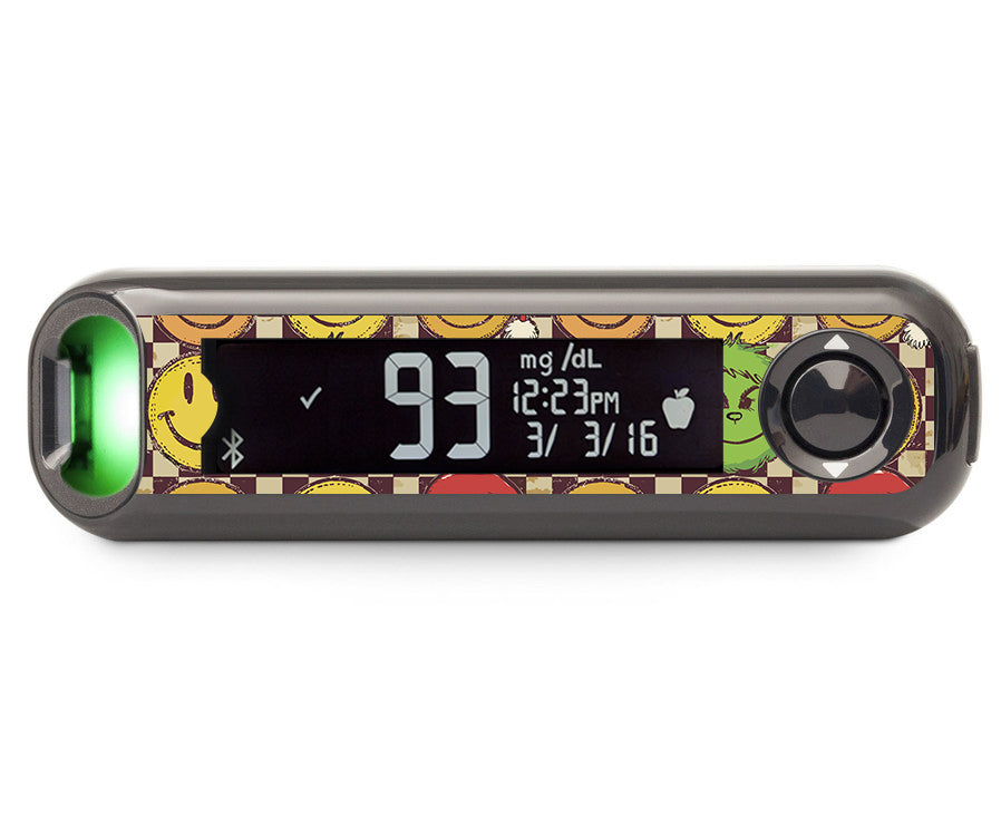 Merry Mischief Bayer Contour© Next One Glucometer Sticker - Pump Peelz Merry Mischief Bayer Contour© Next One Glucometer Sticker - Pump Peelz