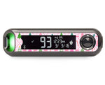 Coquette Christmas Bayer Contour© Next One Glucometer Sticker - Pump Peelz Coquette Christmas Bayer Contour© Next One Glucometer Sticker - Pump Peelz