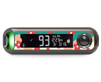 Retro Noel Bayer Contour© Next One Glucometer Sticker - Pump Peelz Retro Noel Bayer Contour© Next One Glucometer Sticker - Pump Peelz