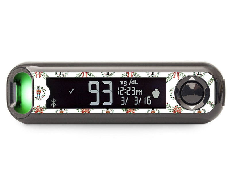 Nutcracker Noel Bayer Contour© Next One Glucometer Sticker - Pump Peelz Nutcracker Noel Bayer Contour© Next One Glucometer Sticker - Pump Peelz