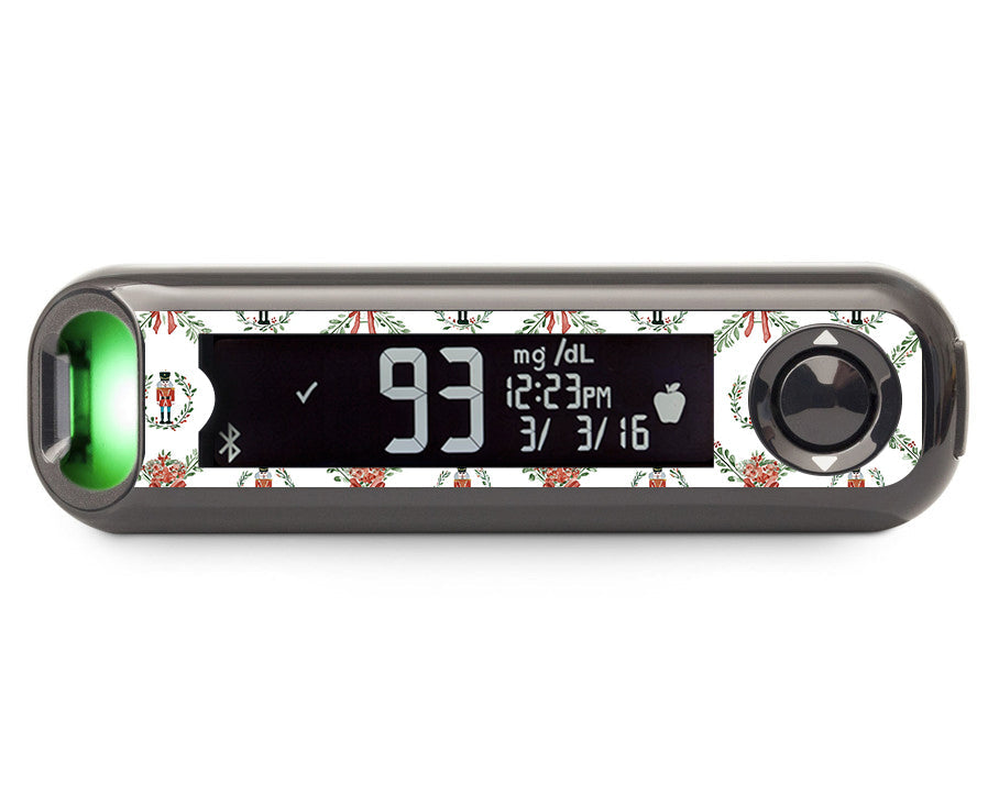 Nutcracker Noel Bayer Contour© Next One Glucometer Sticker - Pump Peelz Nutcracker Noel Bayer Contour© Next One Glucometer Sticker - Pump Peelz