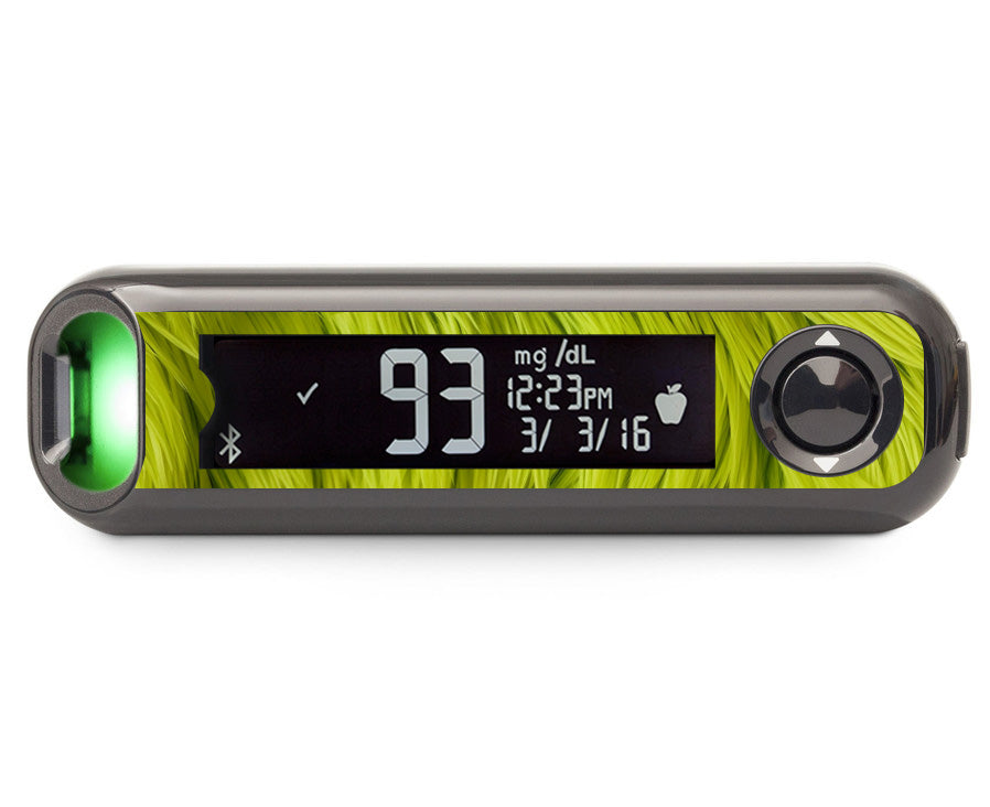 Green Fur Sticker for Bayer Contour© Next One Glucometer Green Fur Sticker for Bayer Contour© Next One Glucometer