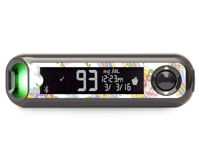 Rainbow Blooms Bayer Contour© Next One Glucometer Rainbow Blooms Bayer Contour© Next One Glucometer