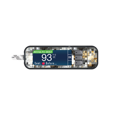 Champagne Glow Sticker for Bayer Contour Next Glucometer Champagne Glow Sticker for Bayer Contour Next Glucometer