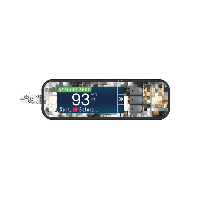 Champagne Glow Sticker for Bayer Contour Next Glucometer Champagne Glow Sticker for Bayer Contour Next Glucometer