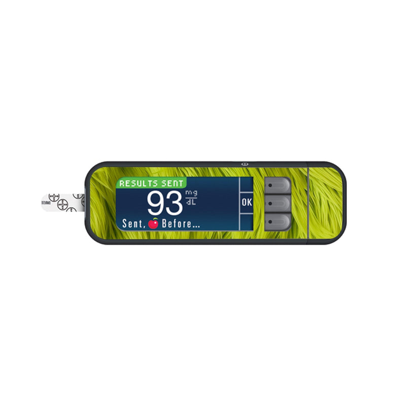 Green Fur Sticker for Bayer Contour Next Glucometer Green Fur Sticker for Bayer Contour Next Glucometer