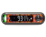 Pumpkin Plaid Bayer Contour© Next One Glucometer Sticker - Pump Peelz Pumpkin Plaid Bayer Contour© Next One Glucometer Sticker - Pump Peelz