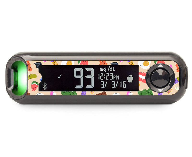 Candy Chaos Bayer Contour© Next One Glucometer Sticker - Pump Peelz Candy Chaos Bayer Contour© Next One Glucometer Sticker - Pump Peelz