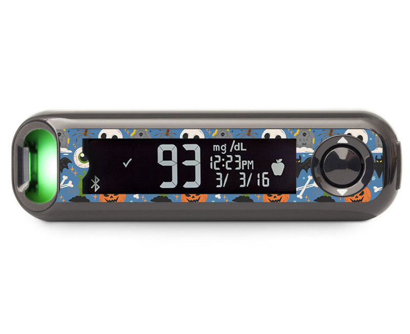 Spooky Night Bayer Contour© Next One Glucometer Sticker - Pump Peelz Spooky Night Bayer Contour© Next One Glucometer Sticker - Pump Peelz