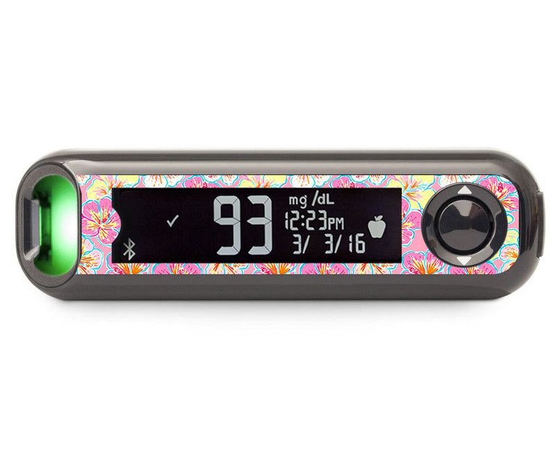 Tropic Crush Bayer Contour© Next One Glucometer Sticker - Pump Peelz Tropic Crush Bayer Contour© Next One Glucometer Sticker - Pump Peelz