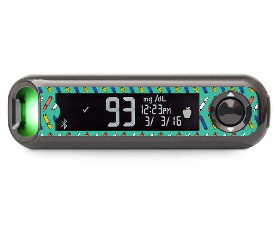 Crayon Pop Bayer Contour© Next One Glucometer Sticker - Pump Peelz Crayon Pop Bayer Contour© Next One Glucometer Sticker - Pump Peelz