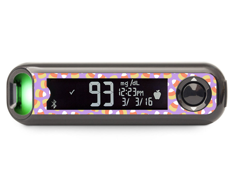 Candy Corn Bayer Contour© Next One Glucometer Sticker - Pump Peelz Candy Corn Bayer Contour© Next One Glucometer Sticker - Pump Peelz