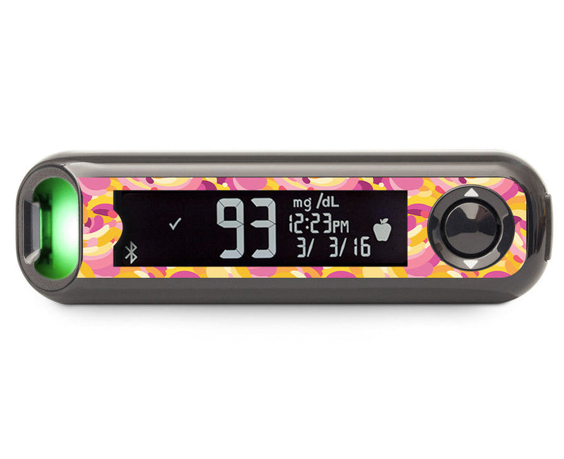 Jelly Swirl Bayer Contour© Next One Glucometer Sticker - Pump Peelz Jelly Swirl Bayer Contour© Next One Glucometer Sticker - Pump Peelz