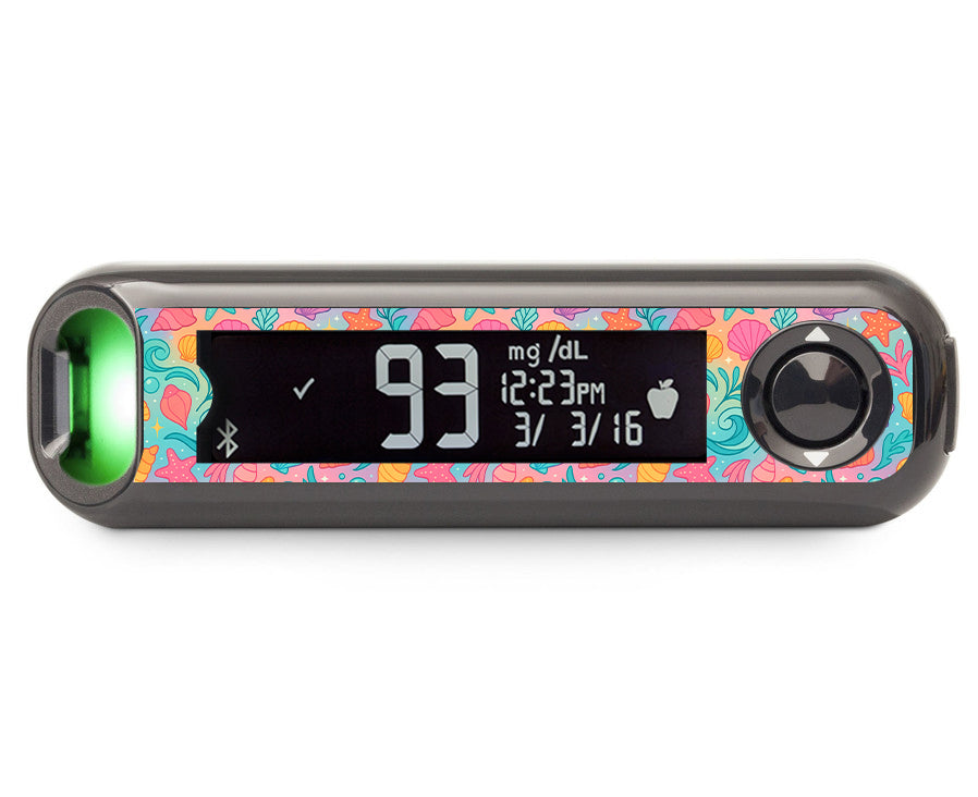 Rainbow Reef Bayer Contour© Next One Glucometer Sticker - Pump Peelz Rainbow Reef Bayer Contour© Next One Glucometer Sticker - Pump Peelz