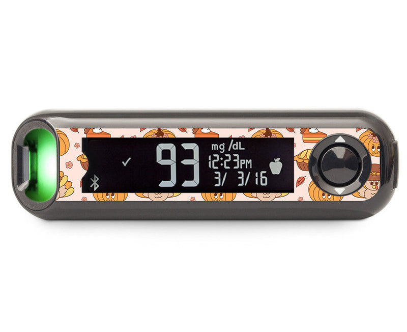 Cozy Harvest Bayer Contour© Next One Glucometer Sticker - Pump Peelz Cozy Harvest Bayer Contour© Next One Glucometer Sticker - Pump Peelz