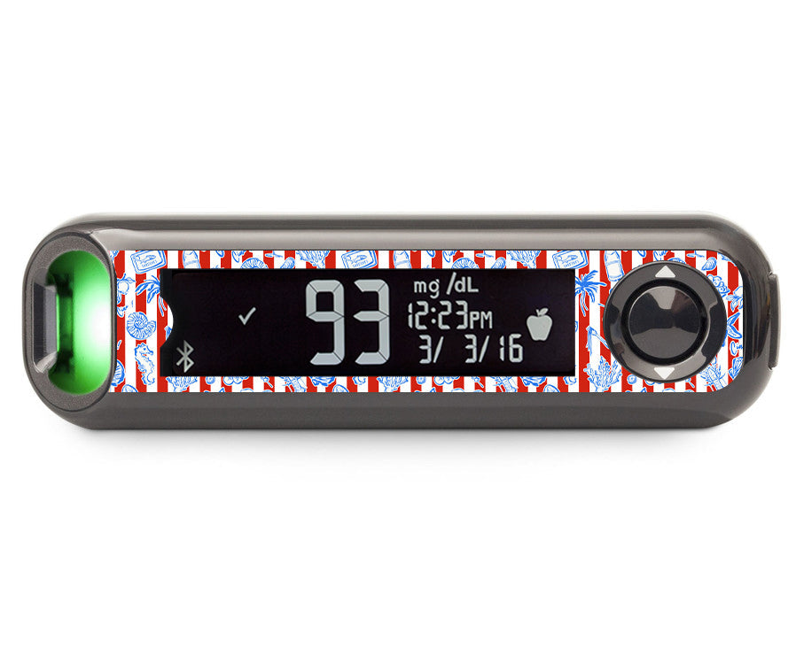 Spritz Parade Bayer Contour© Next One Glucometer Sticker - Pump Peelz Spritz Parade Bayer Contour© Next One Glucometer Sticker - Pump Peelz