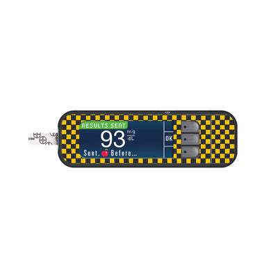 Charlie Check Bayer Contour Next Glucometer Sticker - Pump Peelz Charlie Check Bayer Contour Next Glucometer Sticker - Pump Peelz