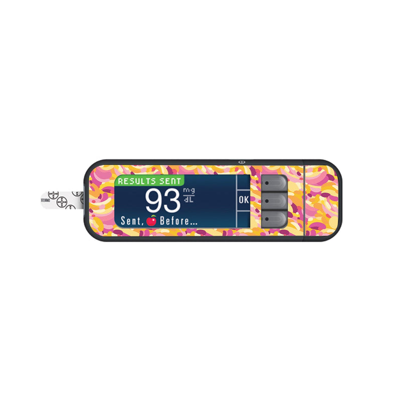 Jelly Swirl Bayer Contour Next Glucometer Sticker - Pump Peelz Jelly Swirl Bayer Contour Next Glucometer Sticker - Pump Peelz