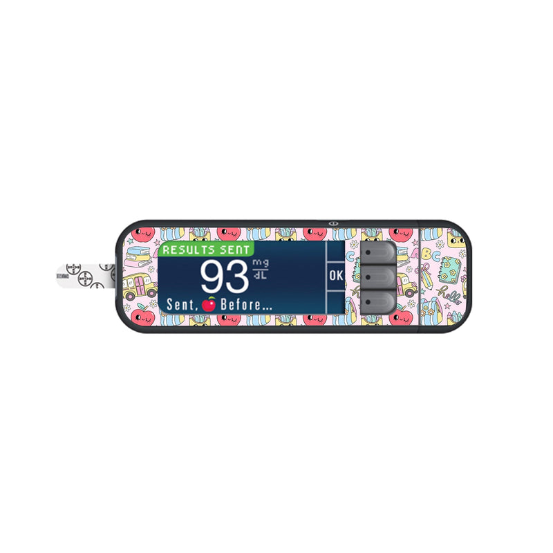 Tiny Scholar Bayer Contour Next Glucometer Sticker - Pump Peelz Tiny Scholar Bayer Contour Next Glucometer Sticker - Pump Peelz