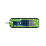 Kickoff Bayer Contour Next Glucometer Sticker - Pump Peelz Kickoff Bayer Contour Next Glucometer Sticker - Pump Peelz