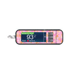Pink Petals Bayer Contour Next Glucometer Sticker - Pump Peelz Pink Petals Bayer Contour Next Glucometer Sticker - Pump Peelz