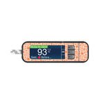 Terracotta Tides Bayer Contour Next Glucometer Sticker - Pump Peelz Terracotta Tides Bayer Contour Next Glucometer Sticker - Pump Peelz
