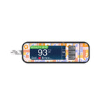 Wildflower Doodle Bayer Contour Next Glucometer Sticker - Pump Peelz Wildflower Doodle Bayer Contour Next Glucometer Sticker - Pump Peelz