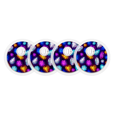 Bejeweled Sticker Designed for the FreeStyle Libre 3 Plus & Lingo Sensor Bejeweled Sticker Designed for the FreeStyle Libre 3 Plus & Lingo Sensor