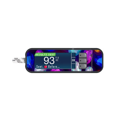 Bejeweled Sticker for Bayer Contour Next Glucometer Bejeweled Sticker for Bayer Contour Next Glucometer