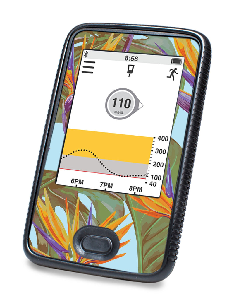 Birds of Paradise Designed for DEXCOM G6 Touchscreen Receiver Birds of Paradise Designed for DEXCOM G6 Touchscreen Receiver