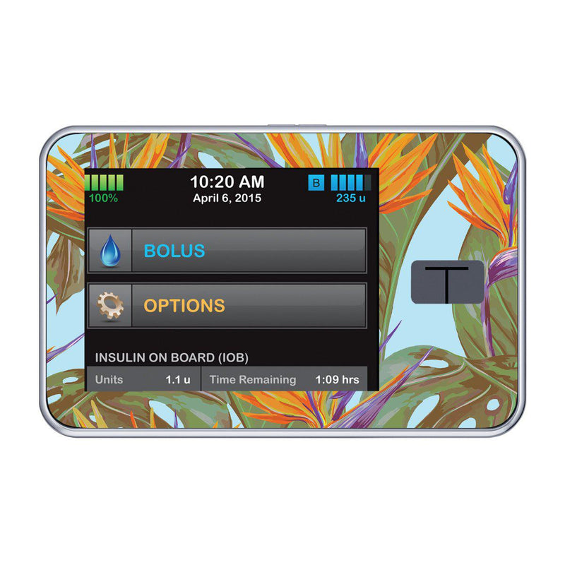 Birds of Paradise Sticker for Tandem t:slim Birds of Paradise Sticker for Tandem t:slim