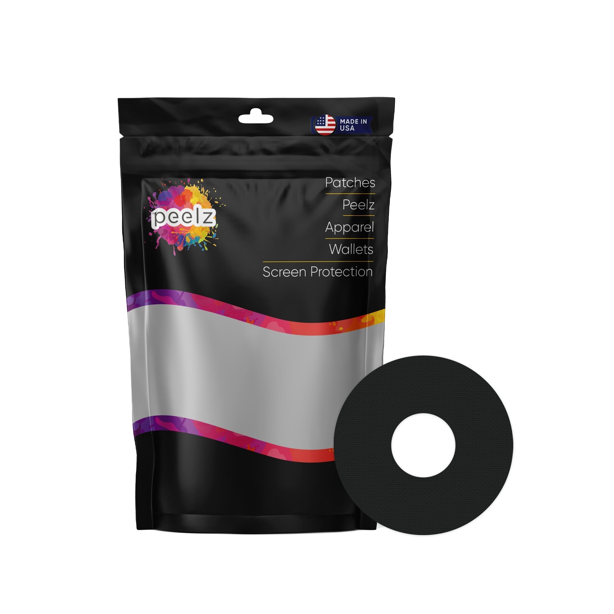Black Patch Tape Designed for the FreeStyle Libre 3 Plus & Lingo Black Patch Tape Designed for the FreeStyle Libre 3 Plus & Lingo