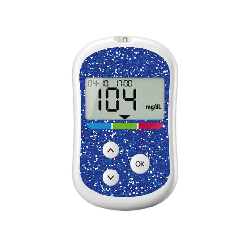 Blue Confetti for OneTouch Verio Flex Glucometer Blue Confetti for OneTouch Verio Flex Glucometer