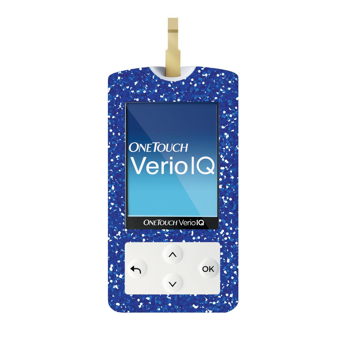 Blue Confetti for OneTouch Verio IQ Glucometer Blue Confetti for OneTouch Verio IQ Glucometer