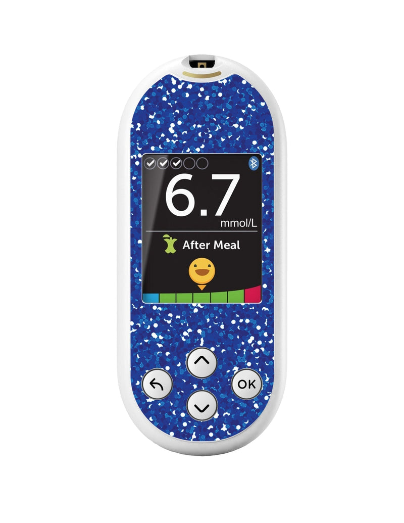 Blue Confetti for OneTouch Verio Reflect Glucometer Blue Confetti for OneTouch Verio Reflect Glucometer